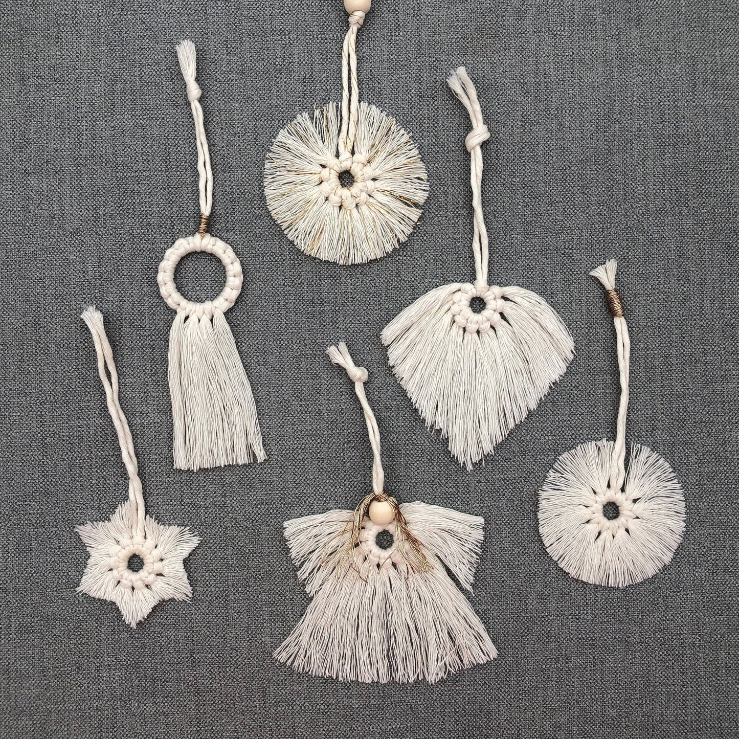 Macramé Snowflake Decorations Kit - SLOLife Studio & Mercantile