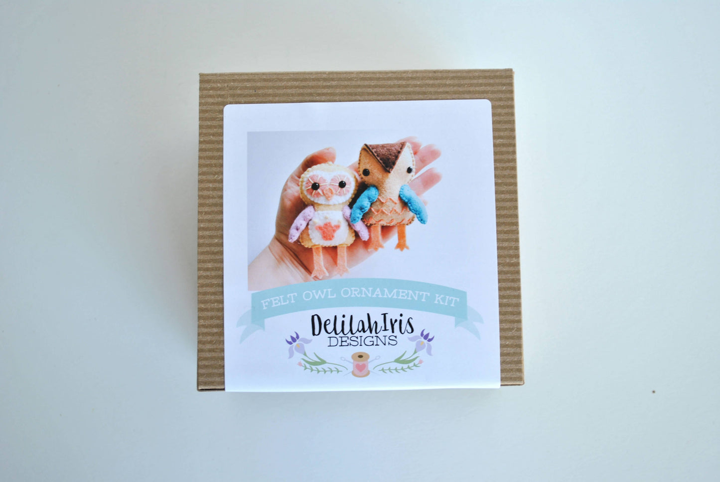 Owl Felt Ornament Sewing Kit