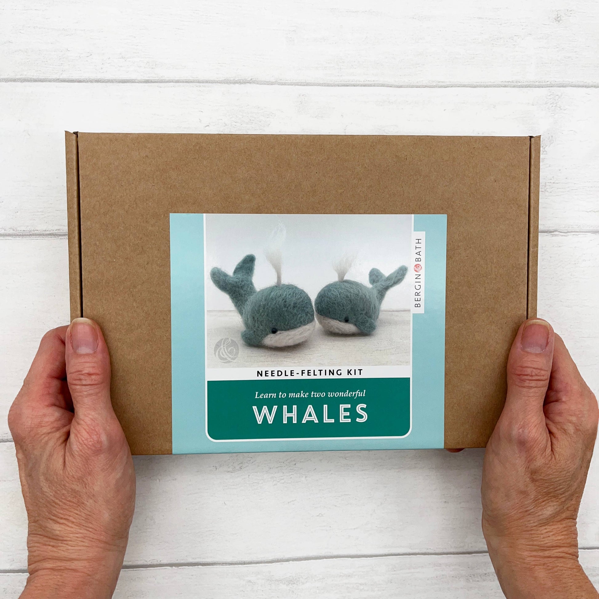 Whales Needle Felting Kit - SLOLife Studio & Mercantile