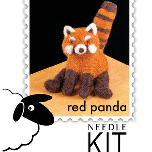 Red Panda Felting Kit