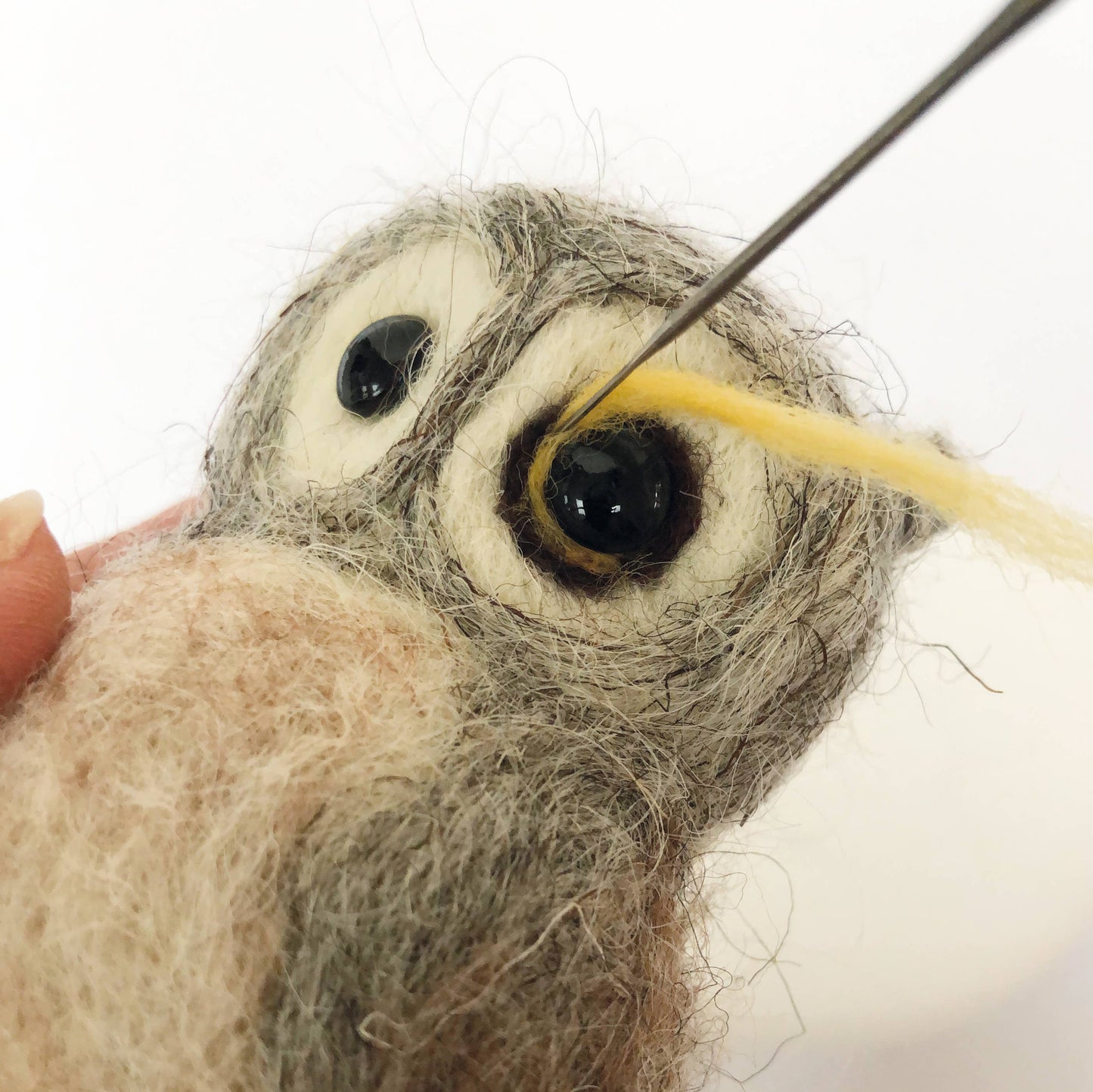 Owl Needle Felting Kit