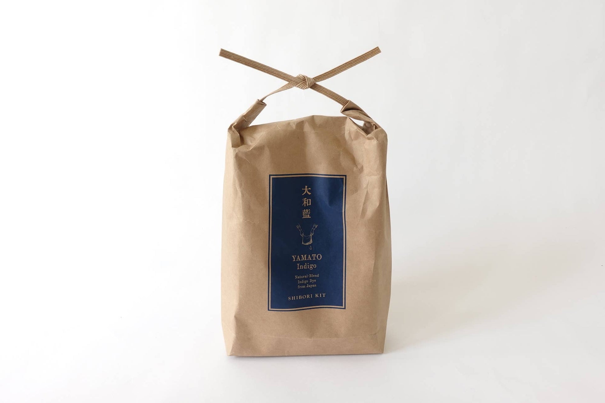 Yamato Indigo Shibori Kit (Bandana + Tenugui) - SLOLife Studio & Mercantile