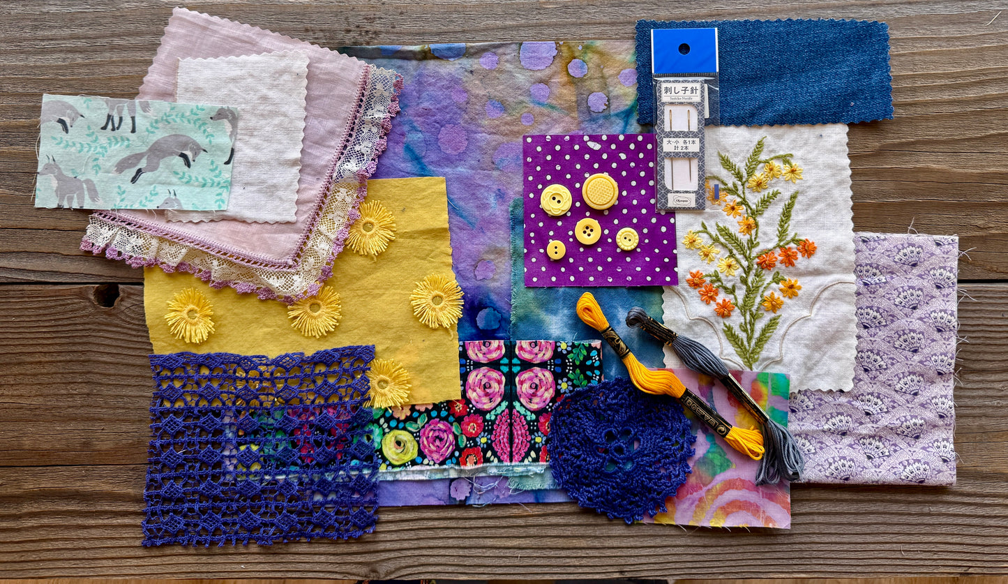 Slow Stitching Kit - SLOLife Studio & Mercantile