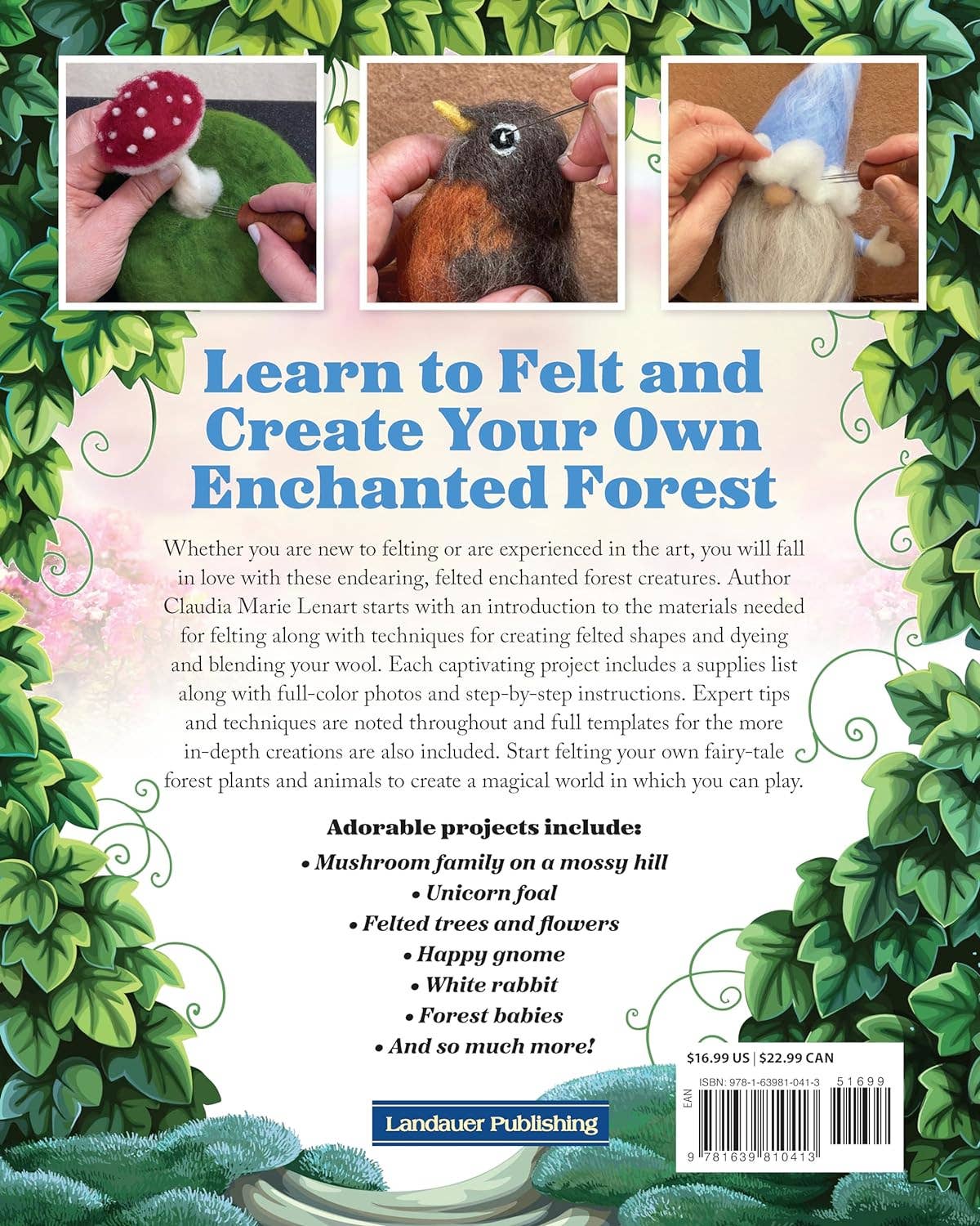 Complete Starter Guide to Needle Felting:  Enchanted Forest