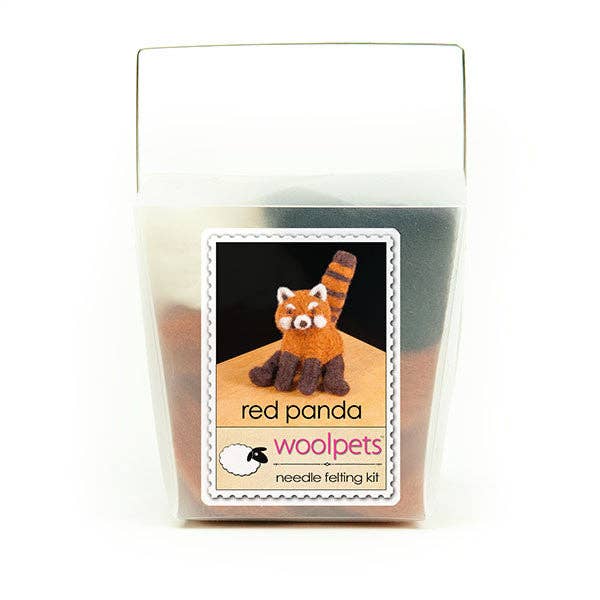 Red Panda Felting Kit - SLOLife Studio & Mercantile