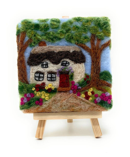 Thatched Cottage Needle Felting Kit - SLOLife Studio & Mercantile