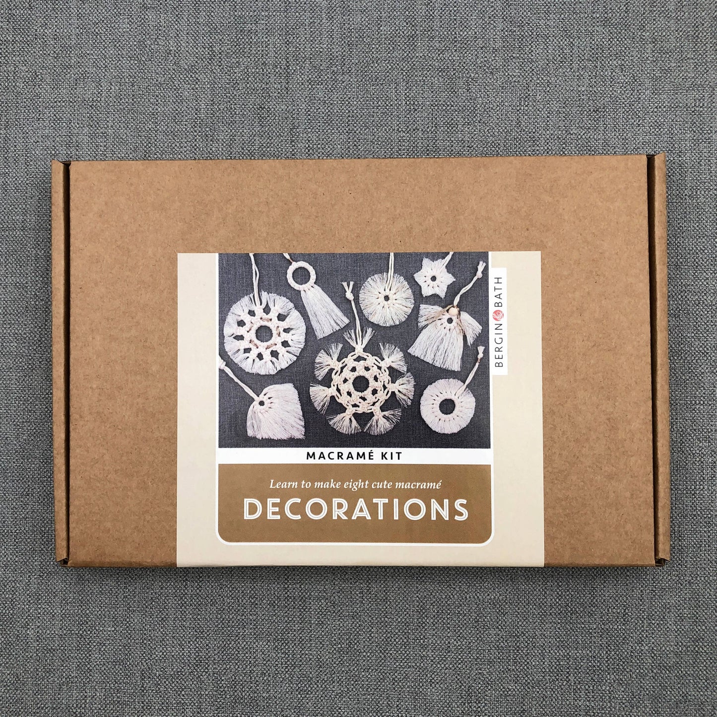 Macramé Snowflake Decorations Kit - SLOLife Studio & Mercantile