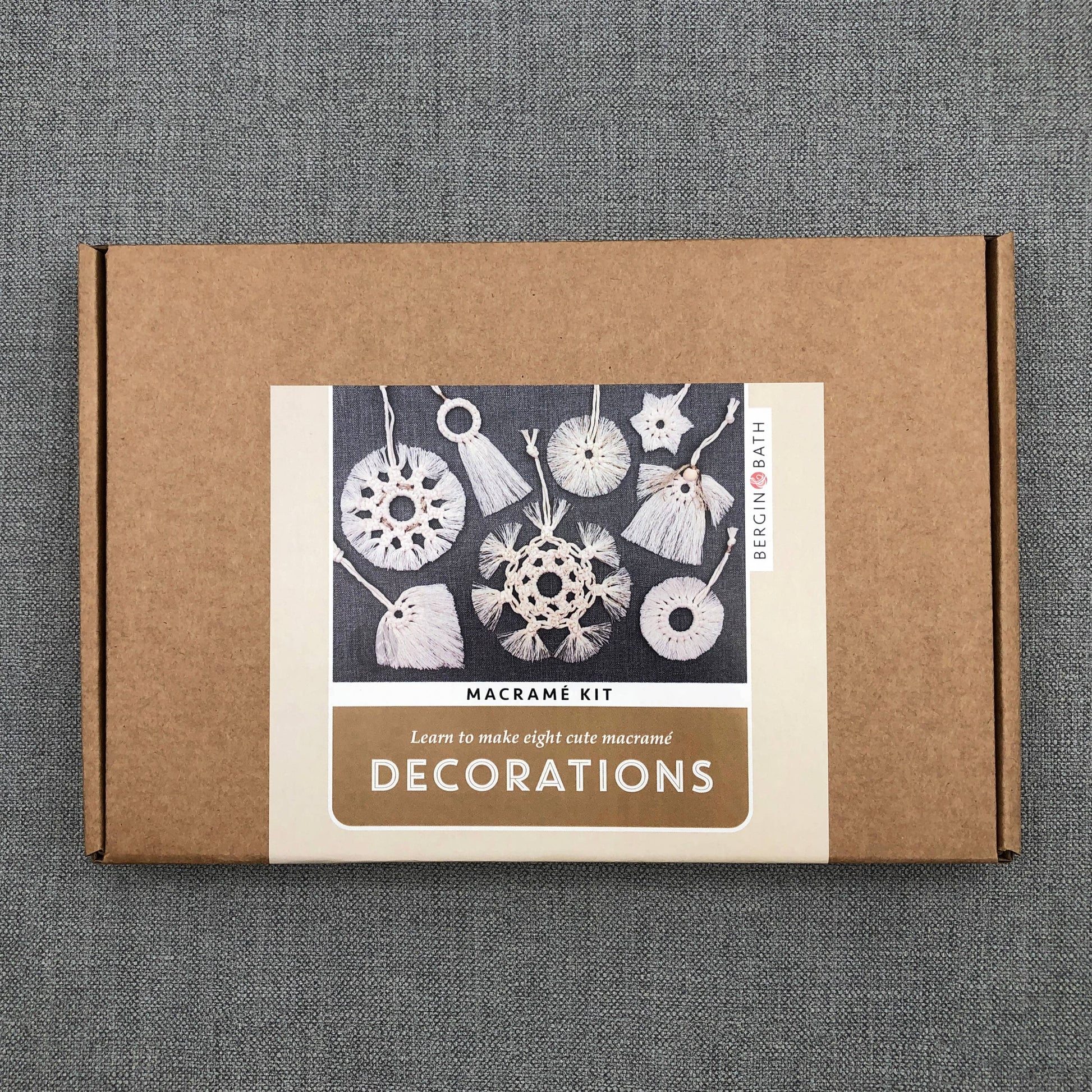 Macramé Snowflake Decorations Kit - SLOLife Studio & Mercantile