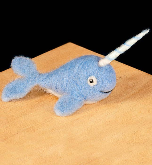 Narwhal Felting Kit - SLOLife Studio & Mercantile