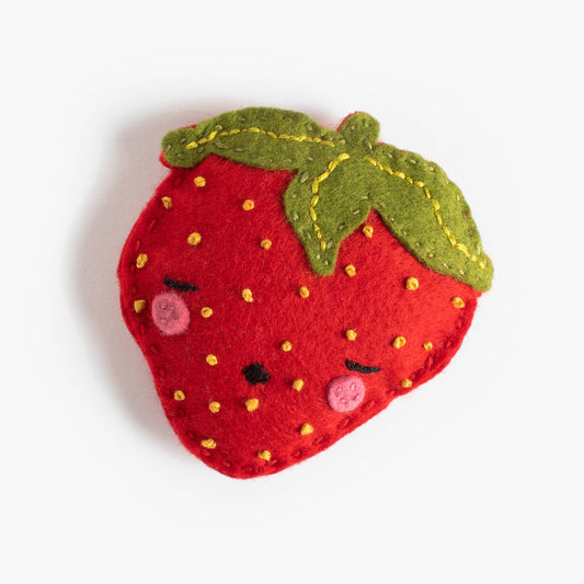 Sam the Sleepy Strawberry - DIY Craft Kit - SLOLife Studio & Mercantile