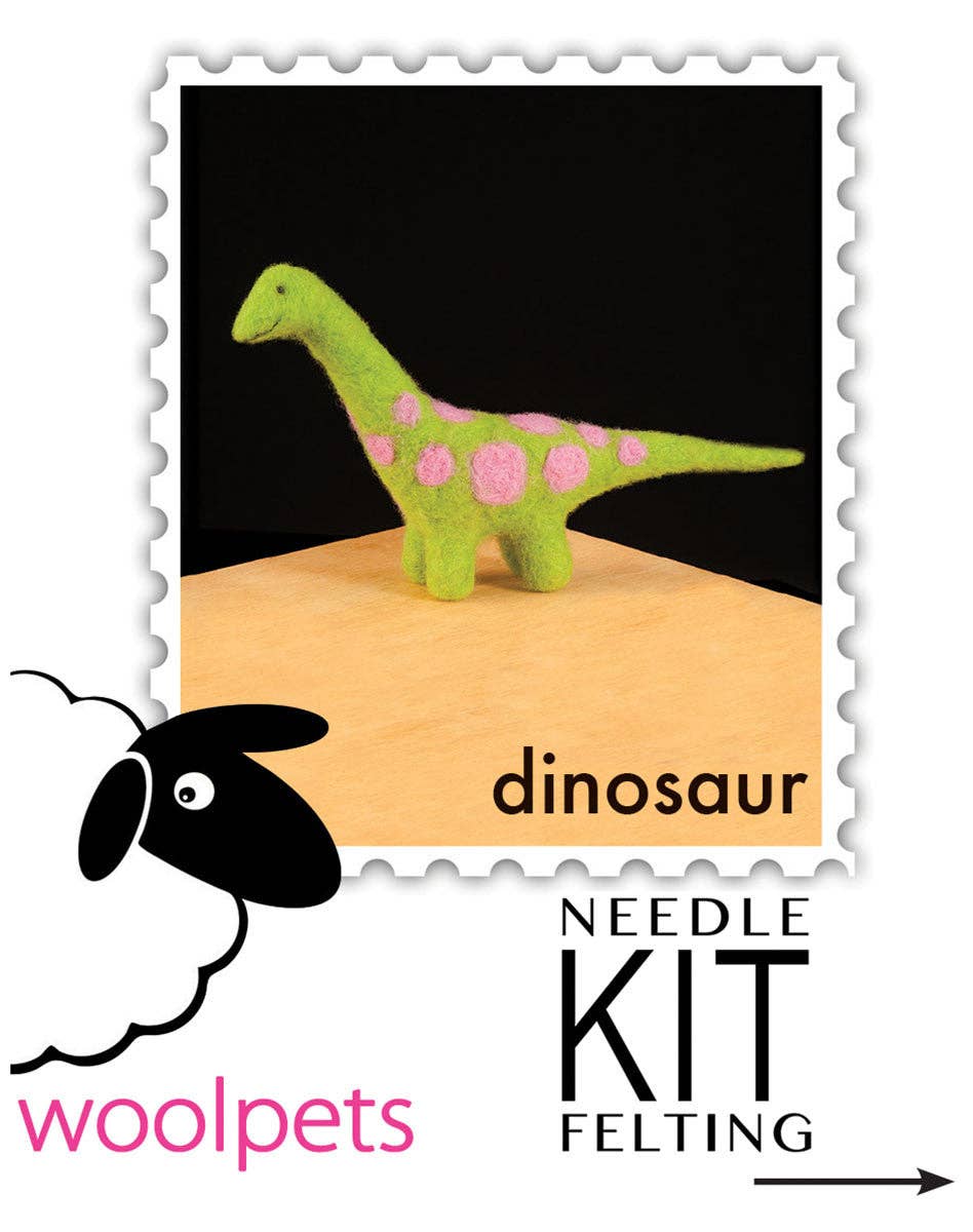 Dinosaur Felting Kit - SLOLife Studio & Mercantile