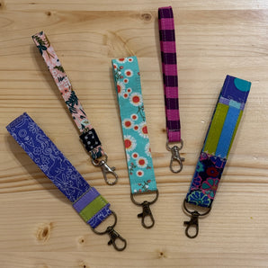 Sew a Lanyard Wristlet Keychain