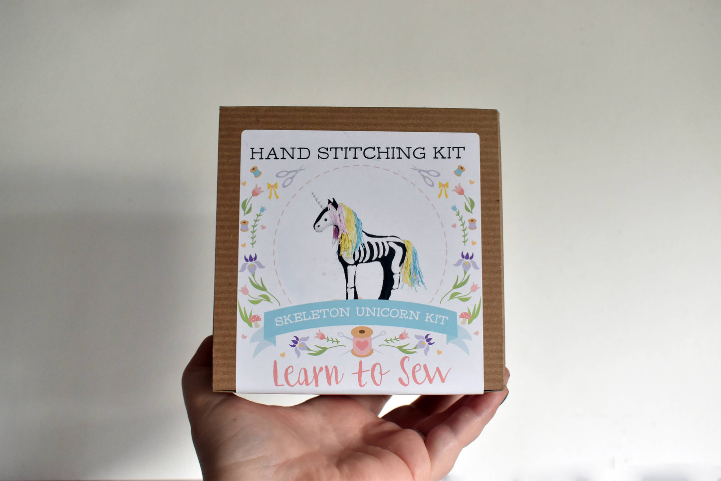 Felt Skeleton Unicorn Sewing Kit