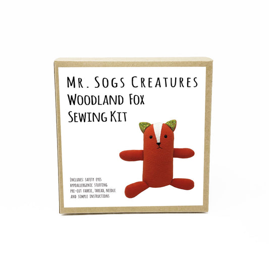 Woodland Fox DIY Plush Sewing Kit