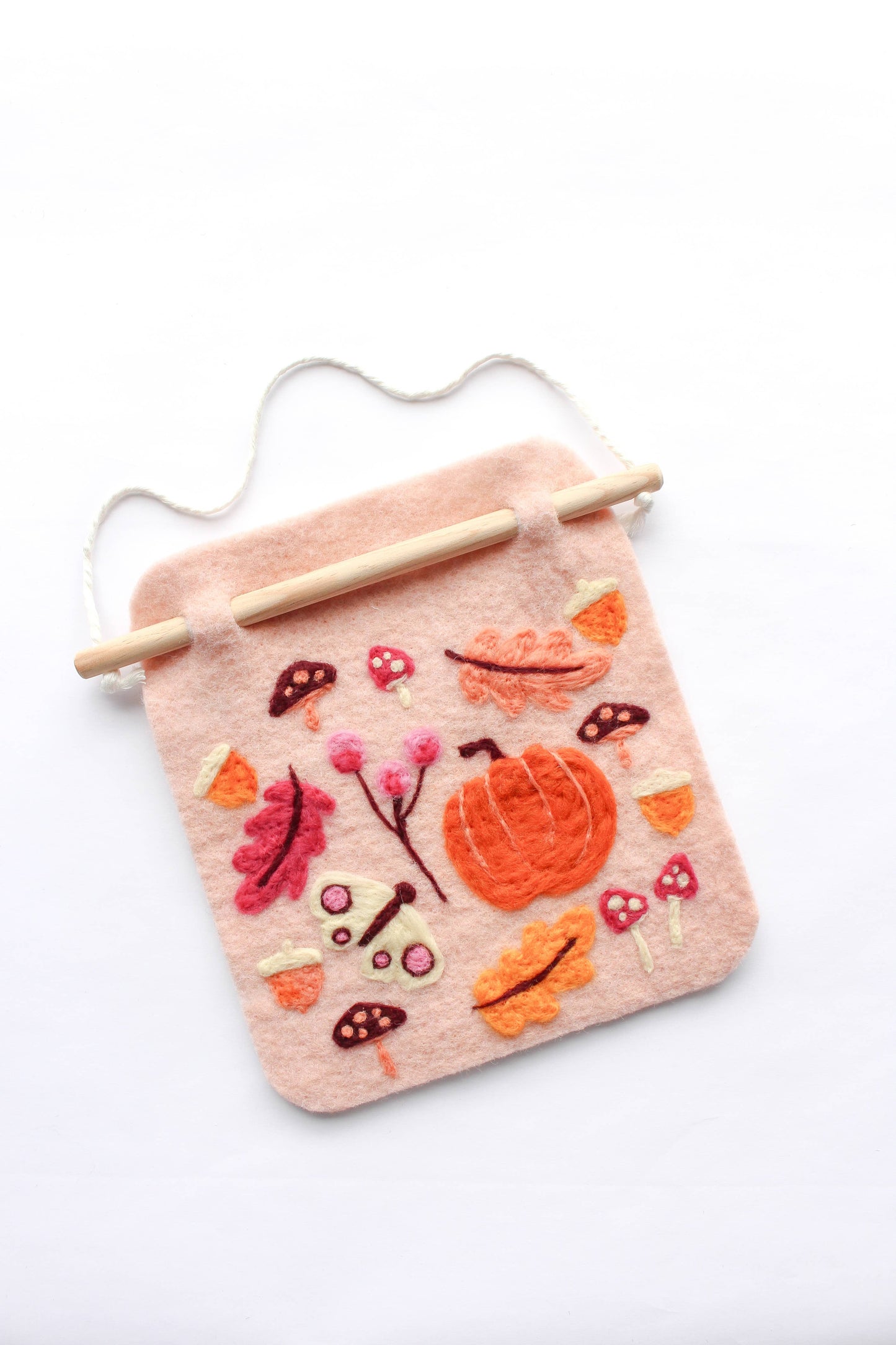 8"x8" Fall Banner Felting Kit