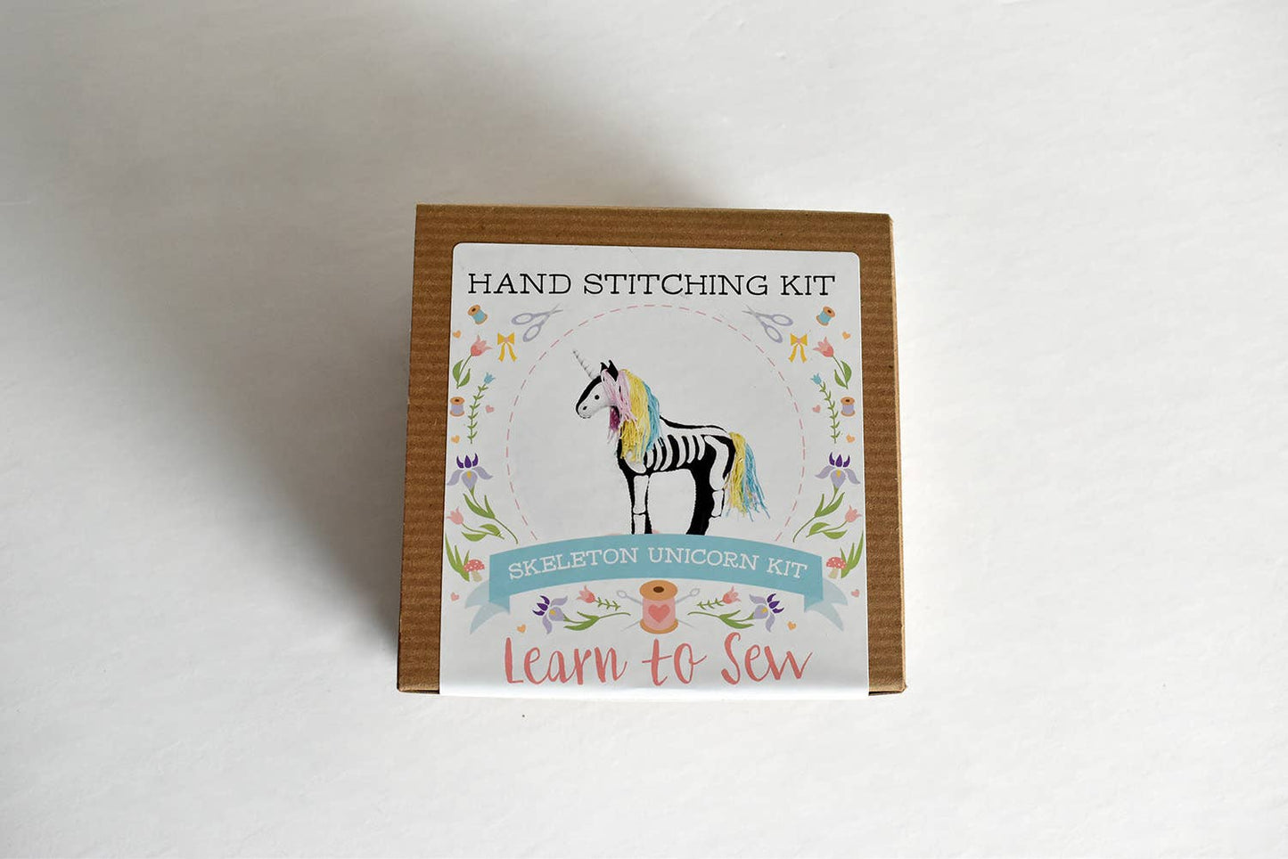 Felt Skeleton Unicorn Sewing Kit
