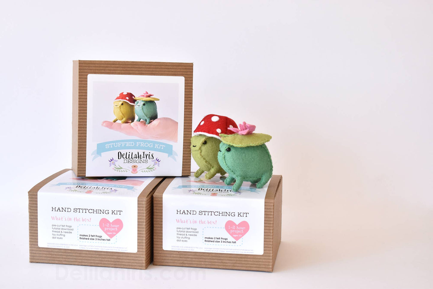 Felt Frog Sewing Craft Kit