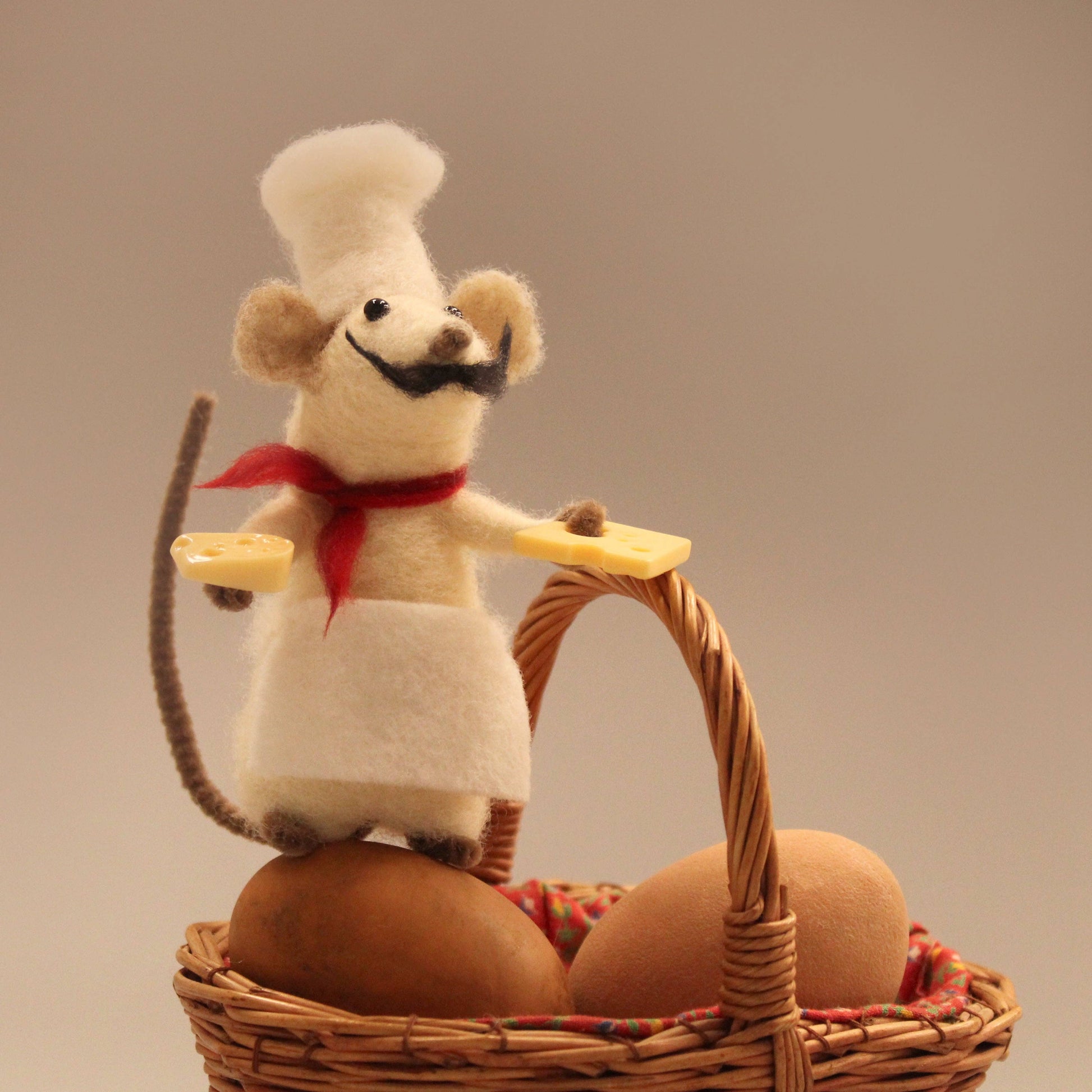Gourmet Mouse Small Needle Felt Kit - SLOLife Studio & Mercantile