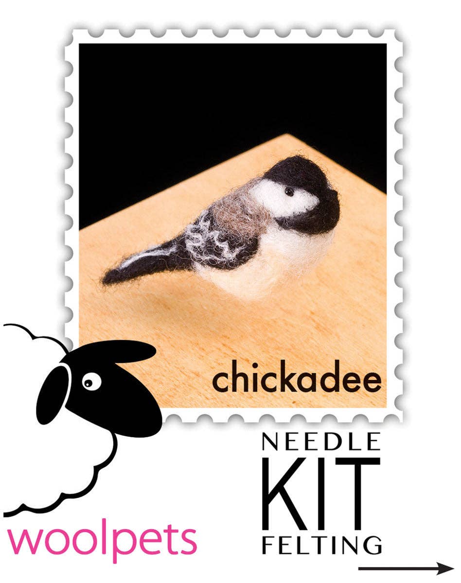 Chickadee Felting Kit