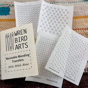 Washable Mending Patterns #10 Cream Package