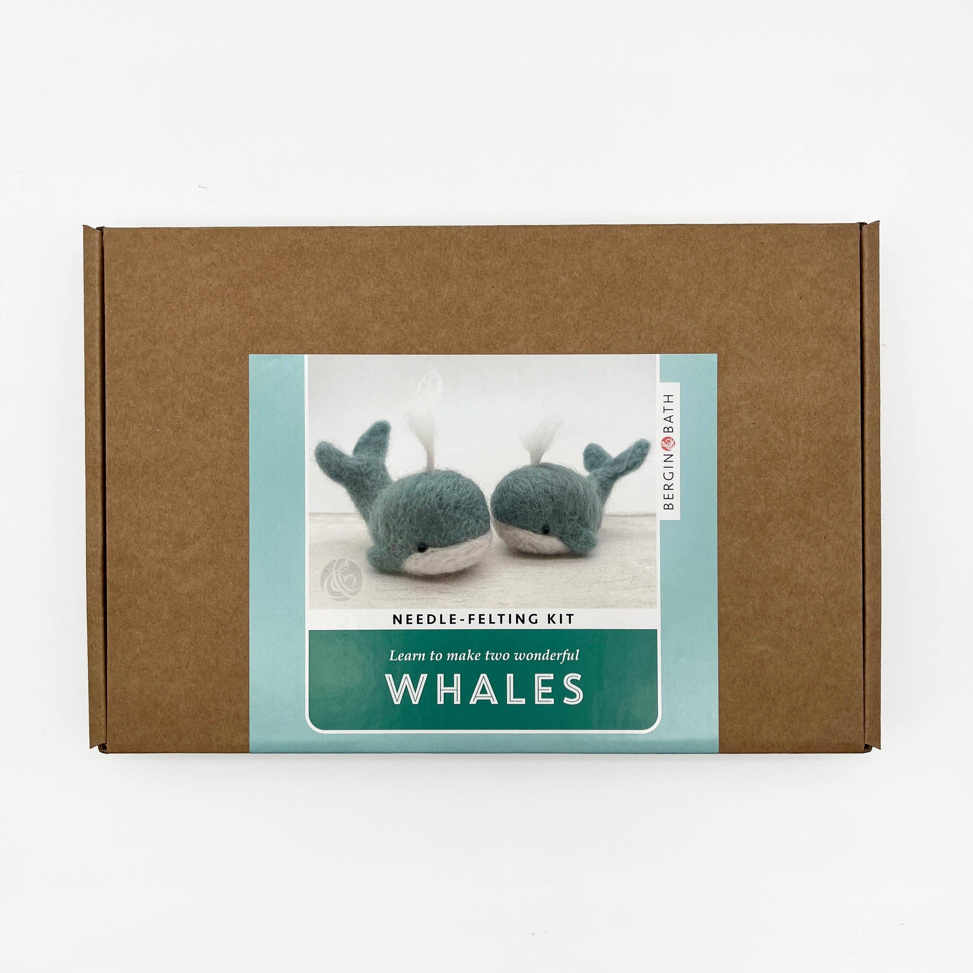 Whales Needle Felting Kit - SLOLife Studio & Mercantile