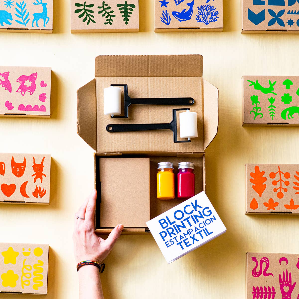 Blockprinting Kit - Nature - SLOLife Studio & Mercantile