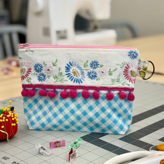 Zippered Pouch Sewing Workshop