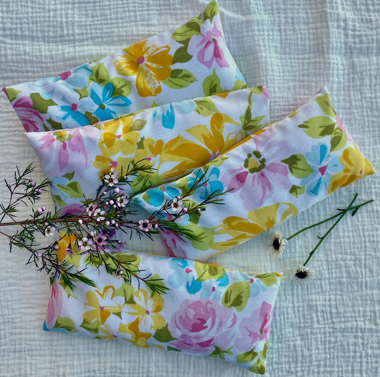 Sew a Flax and Lavender Eye Pillow - SLOLife Studio & Mercantile