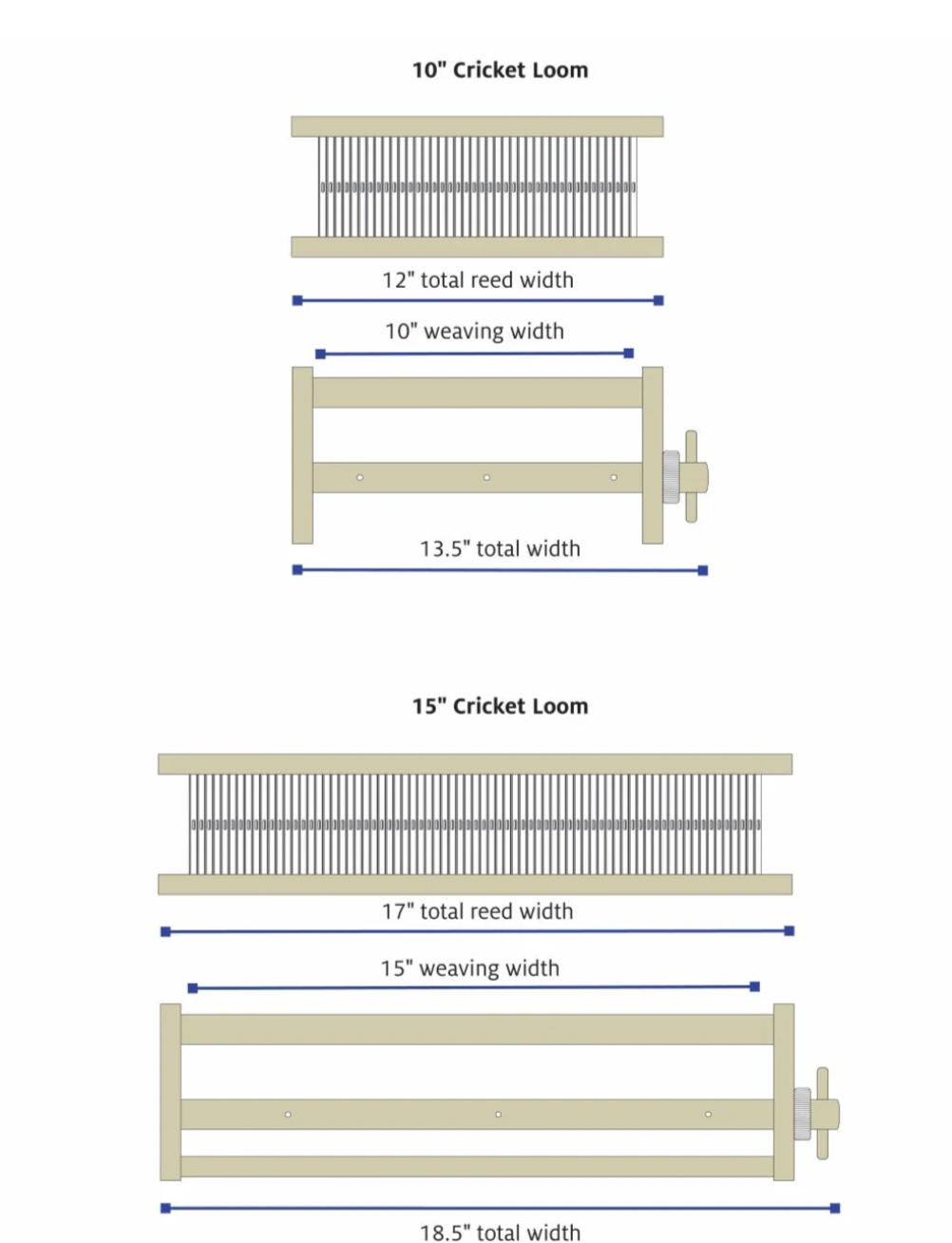 Schacht Cricket Rigid Heddle Loom 15"