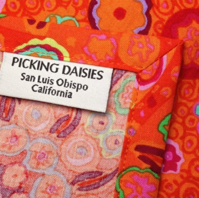 Fabric Napkin Making Workshop: Collab with Picking Daisies