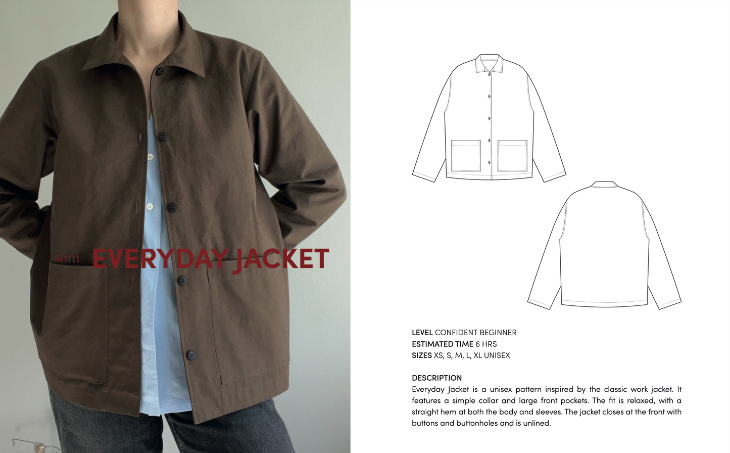 Sewing Clothes from Patterns - Chore Jacket Series