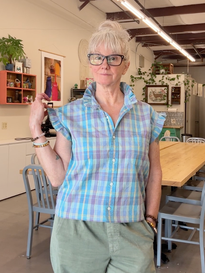 May Monthly Mending & Upcycle - Men's Shirt Refashions