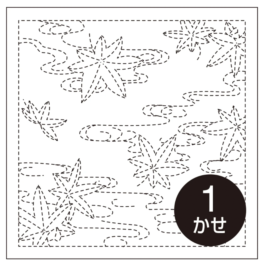 Sashiko Sampler Running Water