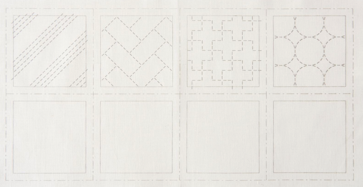 Sashiko Fabric Coaster Set