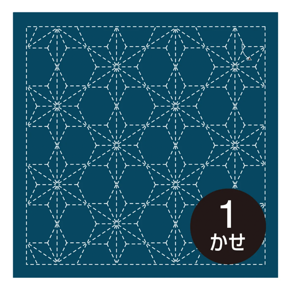 Sashiko Sampler Tobi-Asanoha