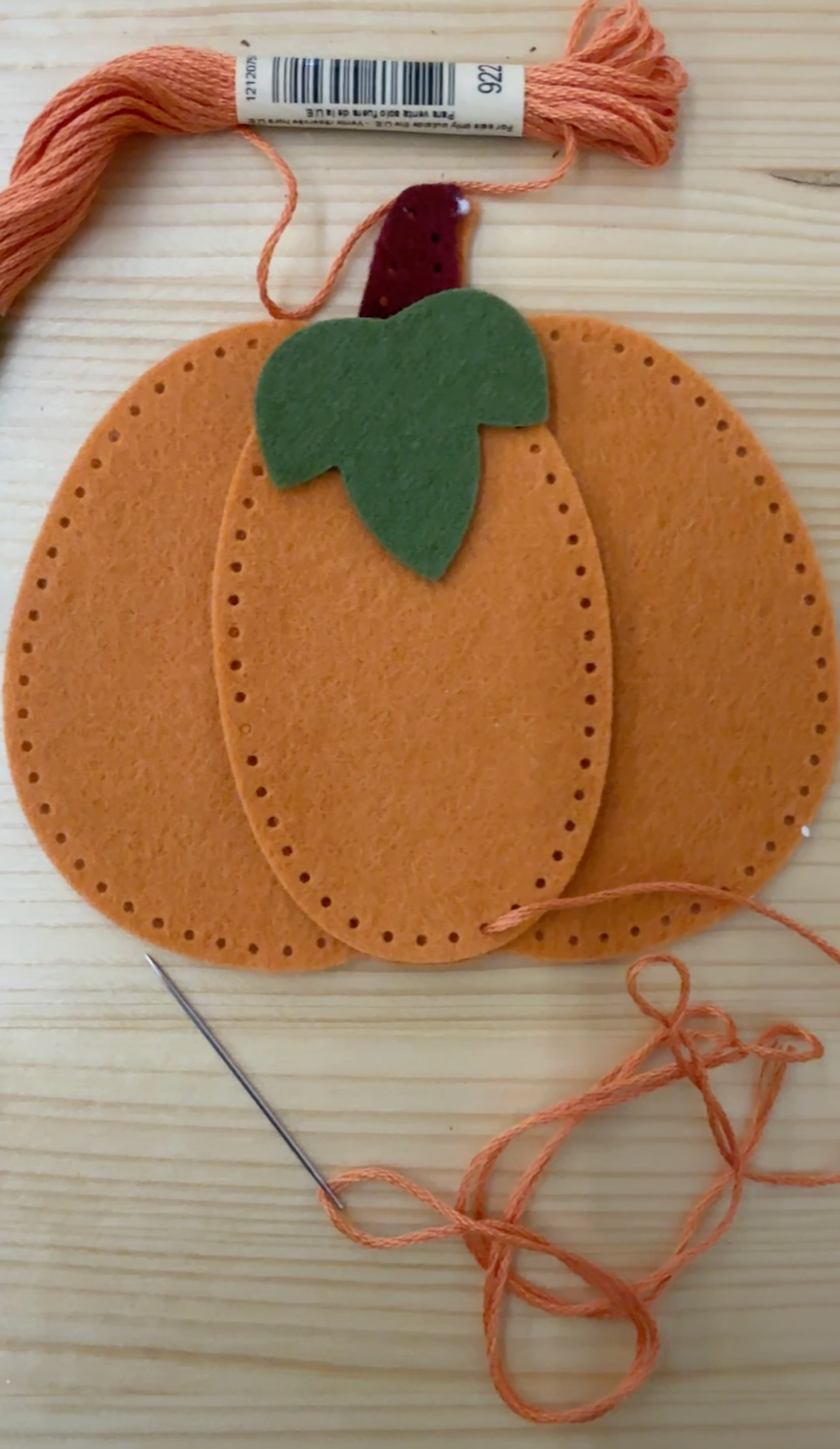 Spooky Hand Sewing