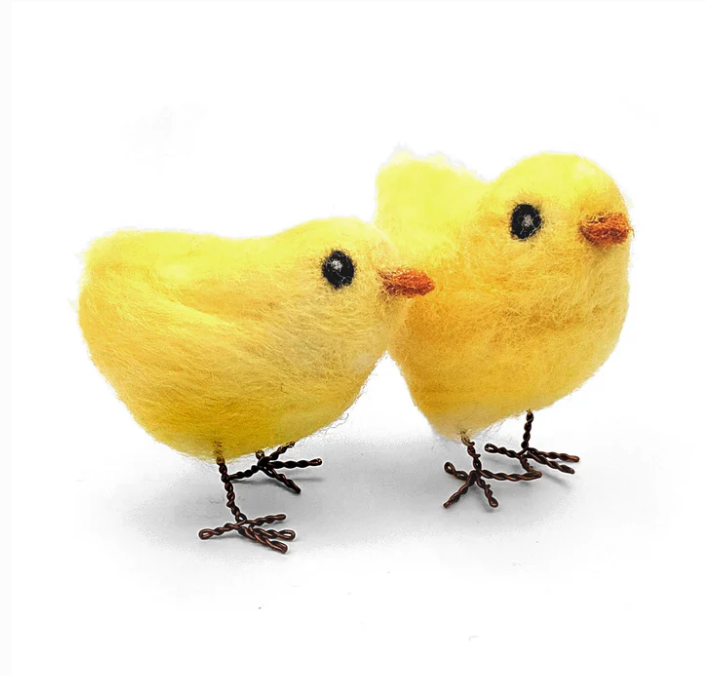 Chirpy Chicks - Needle Felting Kit