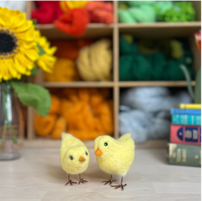 Chirpy Chicks - Needle Felting Kit