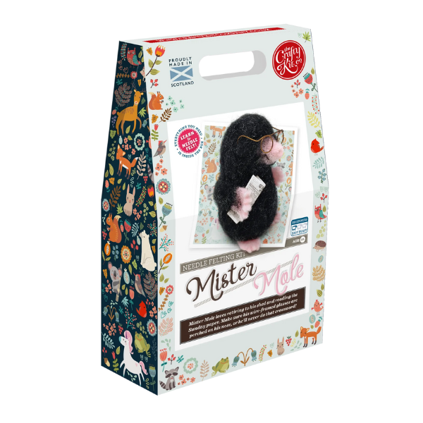 Mr Mole Needle Felting Kit