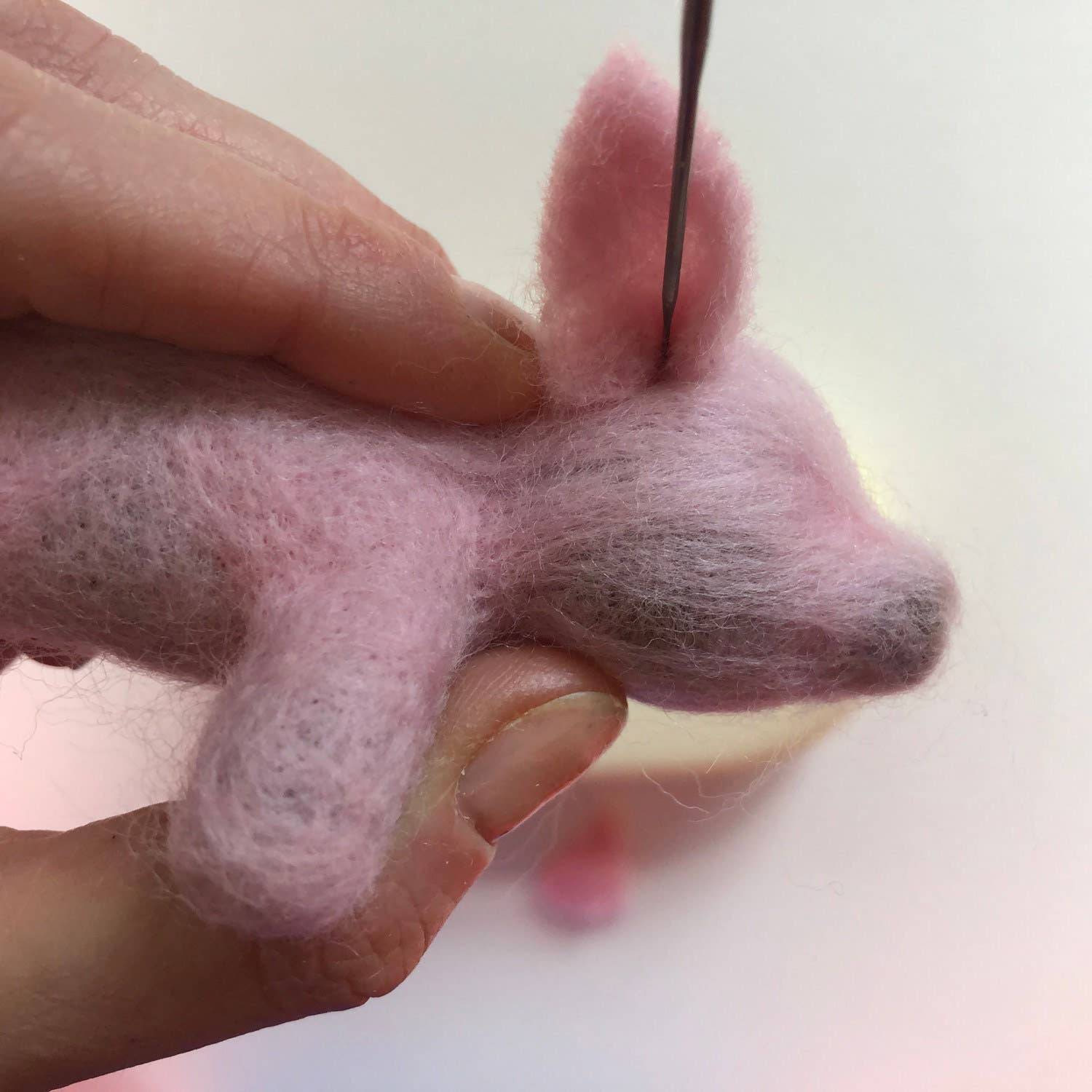 Needle Felting Piglet Kit - SLOLife Studio & Mercantile