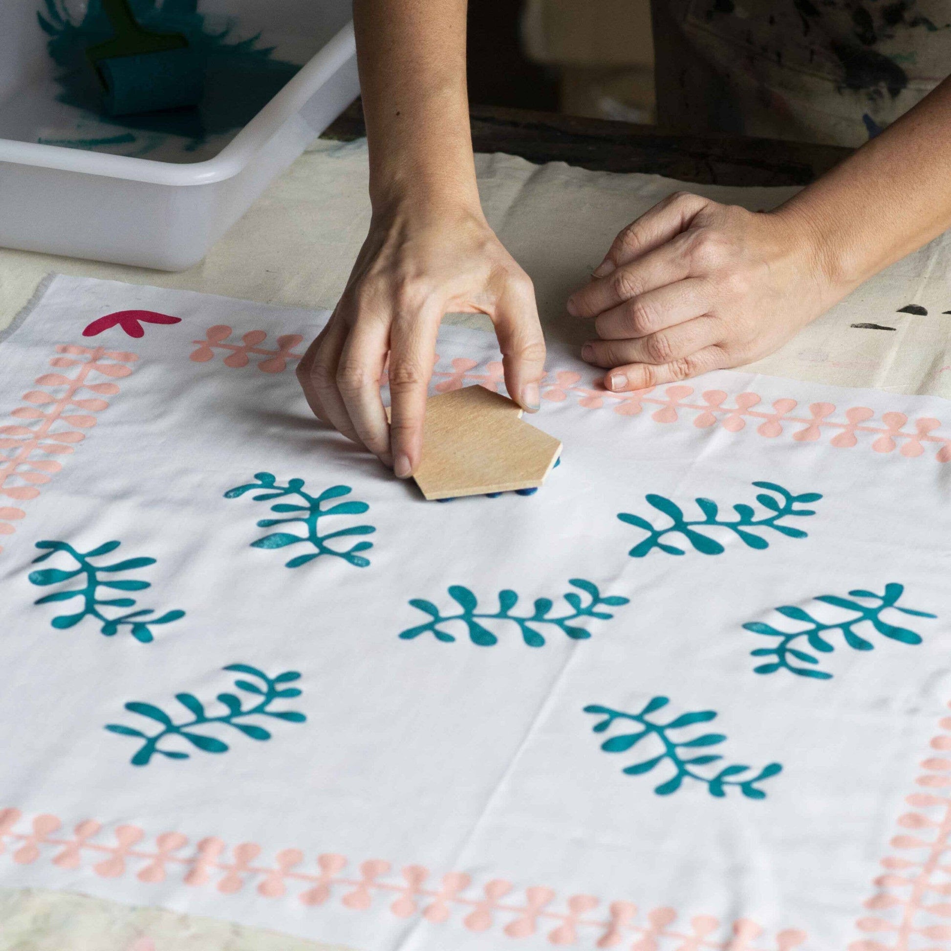 Blockprinting Kit - Botanical - SLOLife Studio & Mercantile