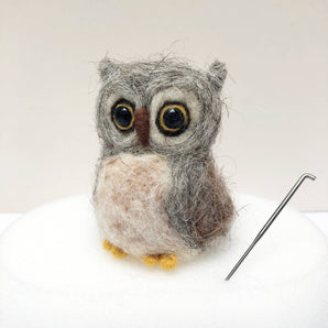 Owl Needle Felting Kit