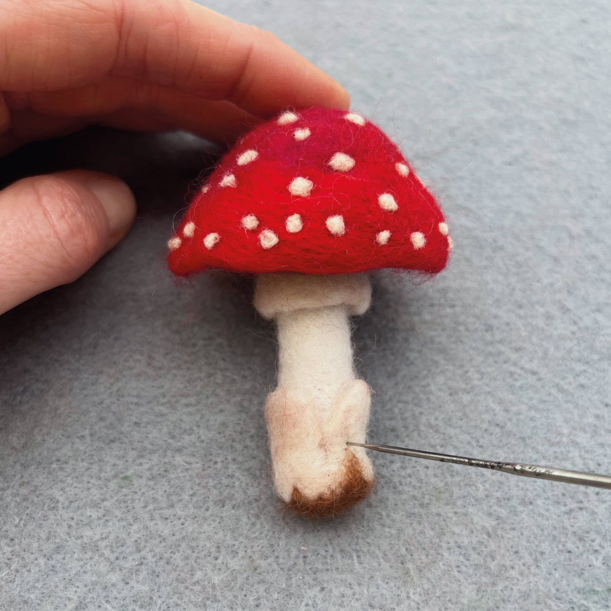 Toadstools Needle Felting Kit - SLOLife Studio & Mercantile