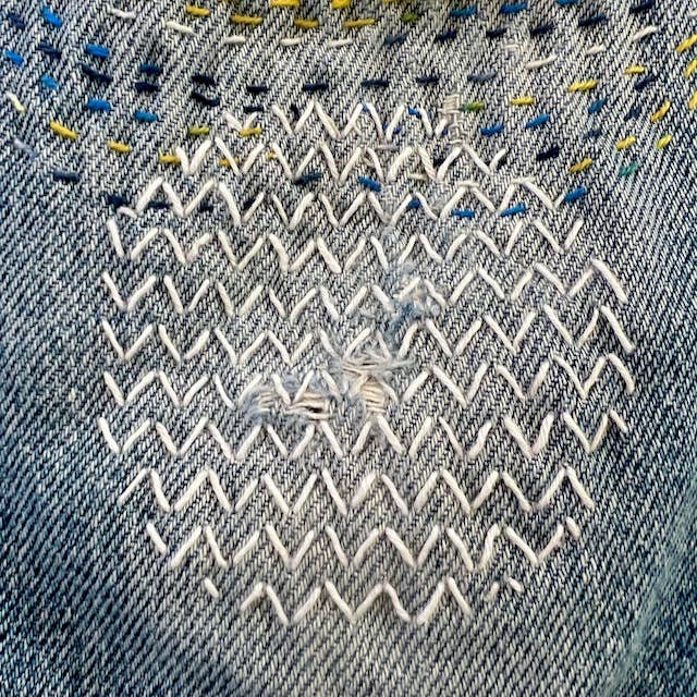 Washable Mending Patterns #10 Cream Package - SLOLife Studio & Mercantile