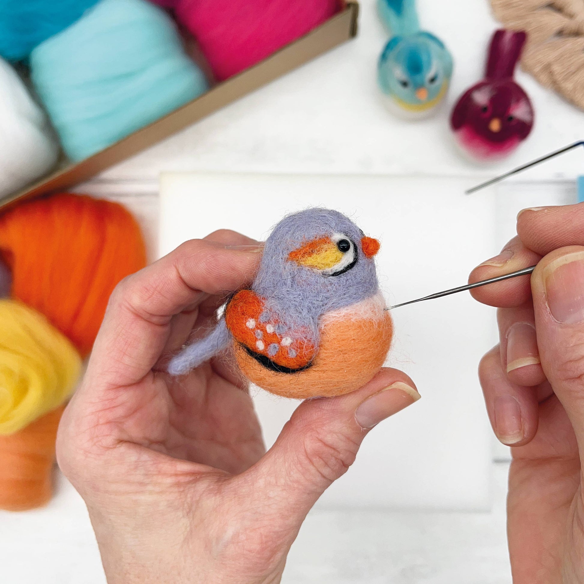 Baby Birds Needle Felting Kit - SLOLife Studio & Mercantile