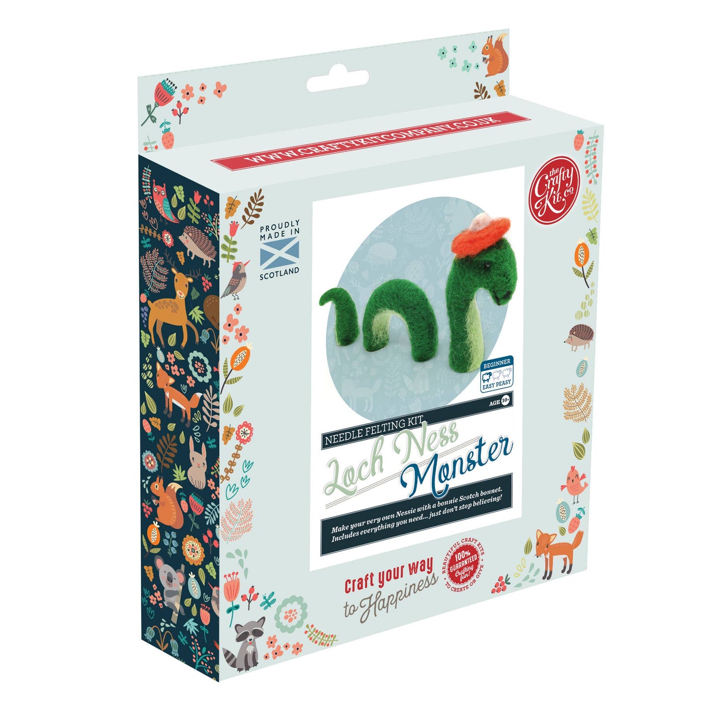 Loch Ness Monster Needle Felting Craft Kit