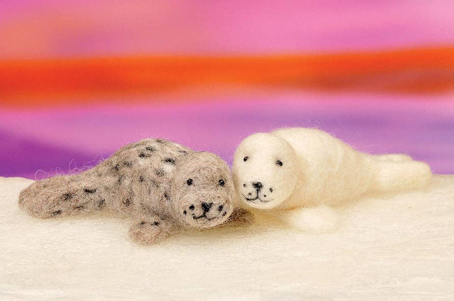 Seal Pups Felting Kit