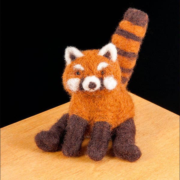 Red Panda Felting Kit - SLOLife Studio & Mercantile