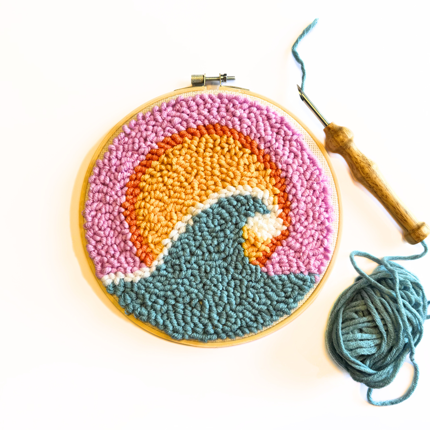 Wave Punch Embroidery Kit