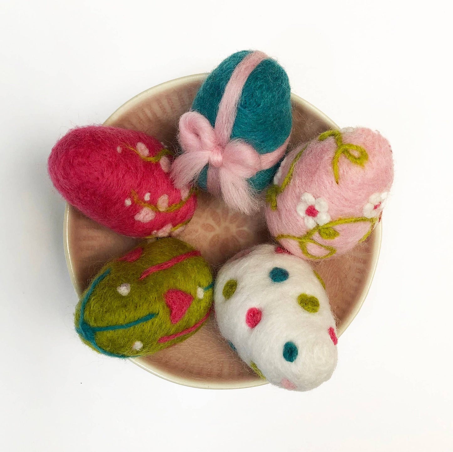 Easter Eggs Needle Felting Kit